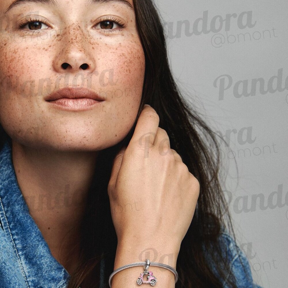 Pandora Pink Scooter Dangle Charm - Picture 5 of 5